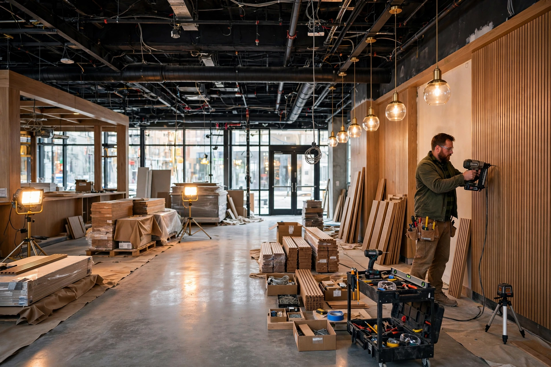 Commercial tenant improvement build-out