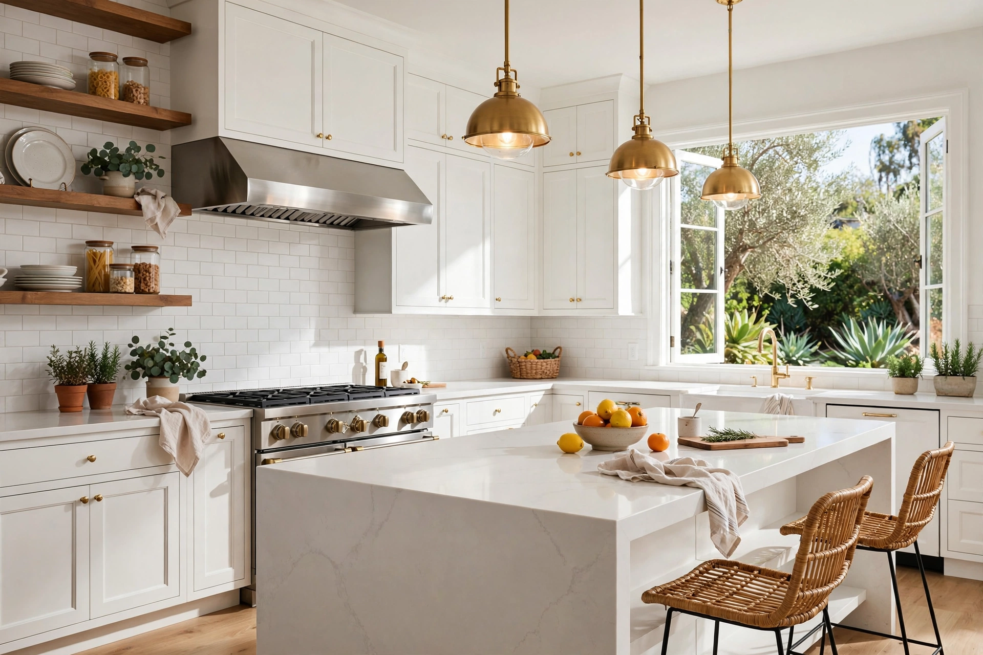 Finished kitchen remodel by Mars Construction